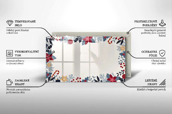 Chopping board Christmas decorations