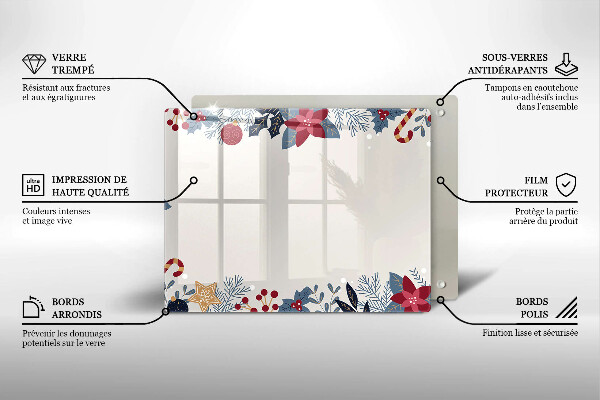 Chopping board Christmas decorations