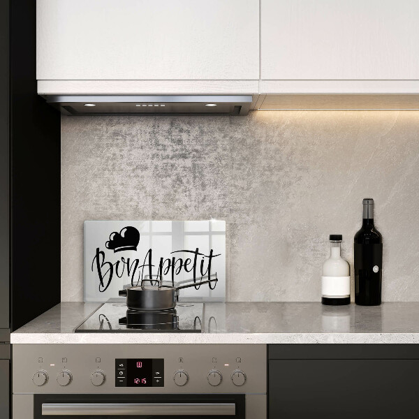 Chopping board The inscription Bon Appetit