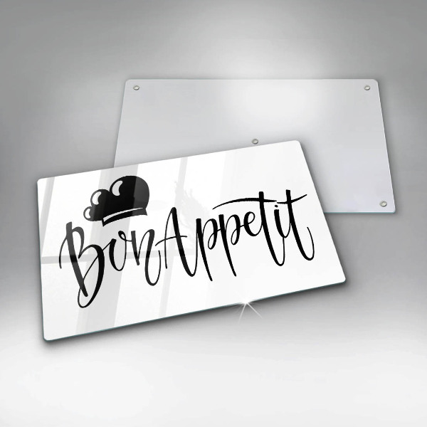 Chopping board The inscription Bon Appetit