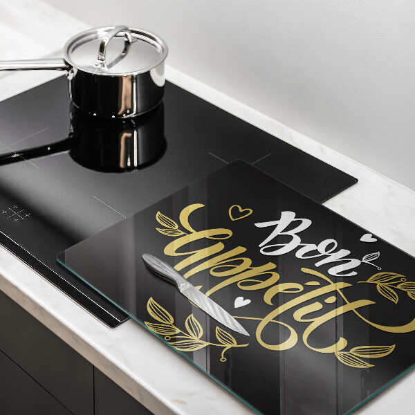 Chopping board The inscription Bon Appetit