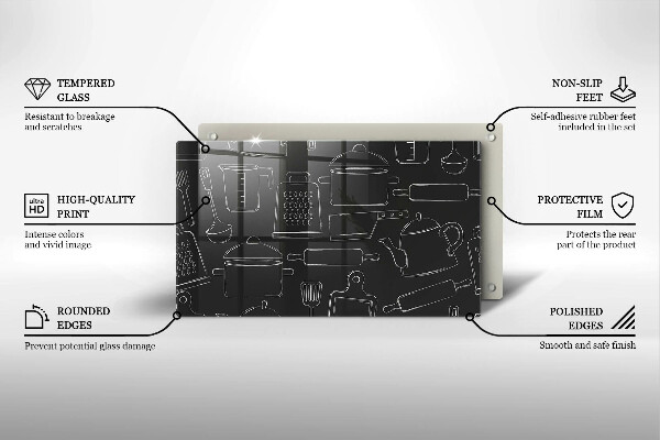 Chopping board Drawing kitchen accessories