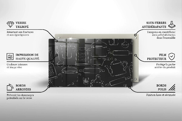 Chopping board Drawing kitchen accessories
