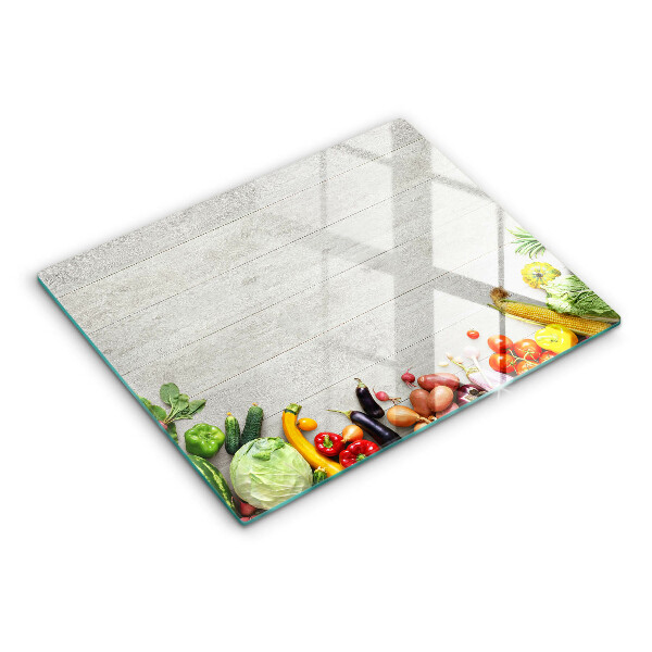 Chopping board Vegetables on the boards