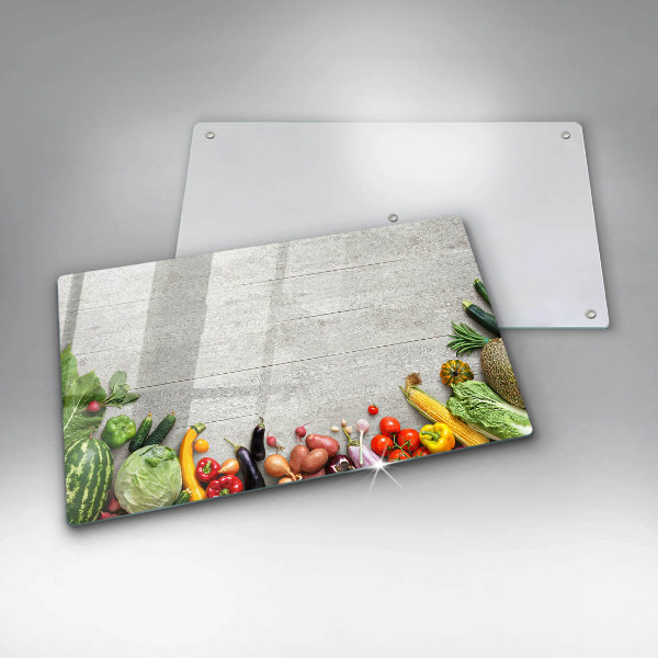 Chopping board Vegetables on the boards