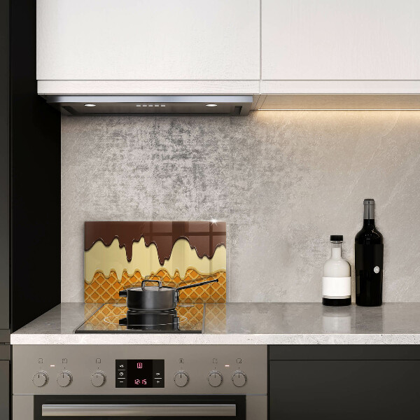 Chopping board Illustration of ice cream