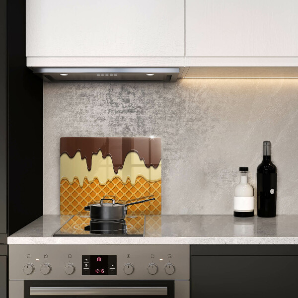 Chopping board Illustration of ice cream