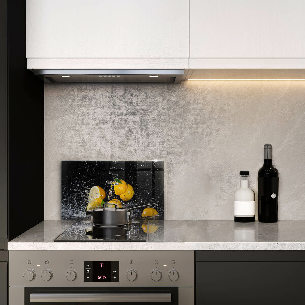 Chopping board Juicy lemon fruit