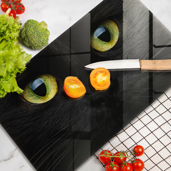 Chopping board Animal cat eyes