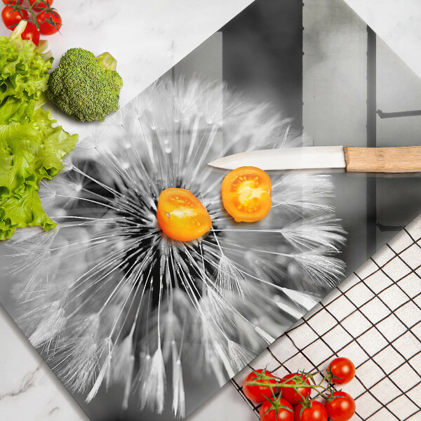 Chopping board Delicate dandelion