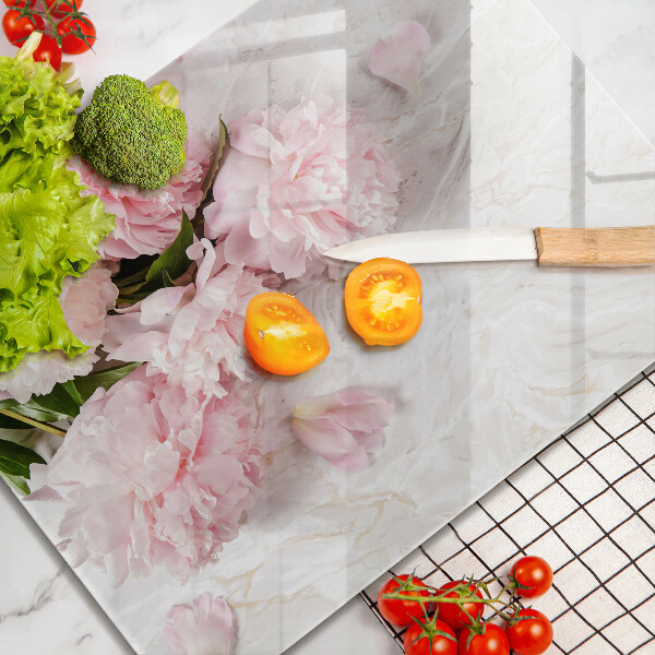 Chopping board Delicate roses flowers
