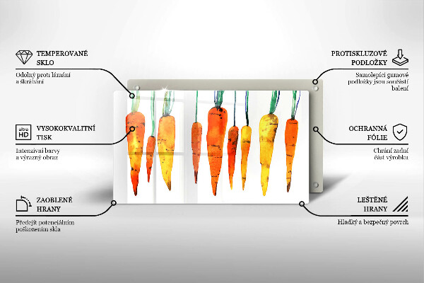 Chopping board Carrot illustration