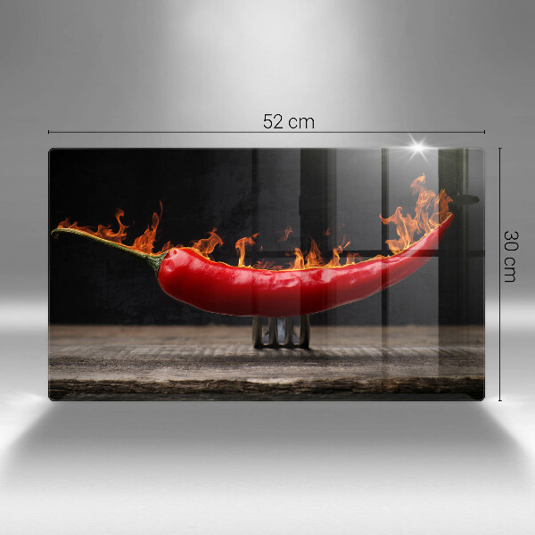 Chopping board Hot chili pepper