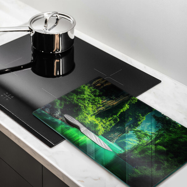 Chopping board Laguna landscape