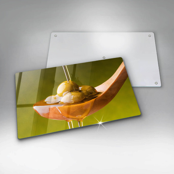 Chopping board Oliwa and olives