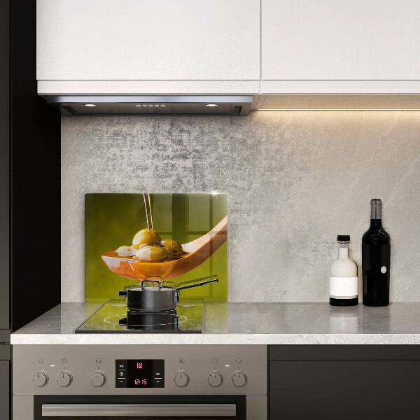 Chopping board Oliwa and olives