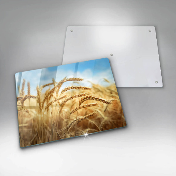 Chopping board Cereals in the field