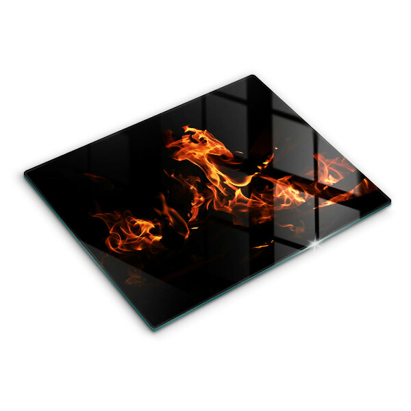 Chopping board Fire flame