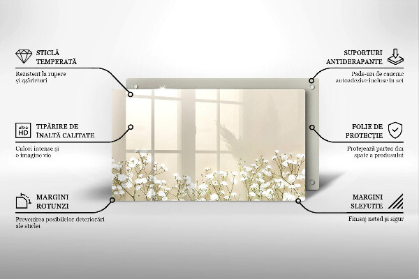 Chopping board Boho flowers