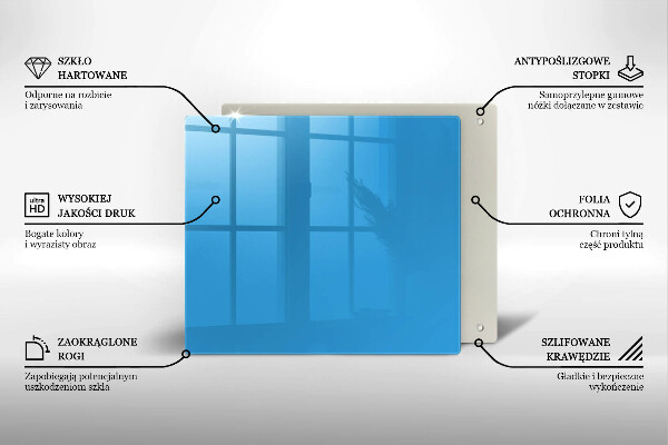 Chopping board Blue color