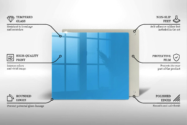 Chopping board Blue color