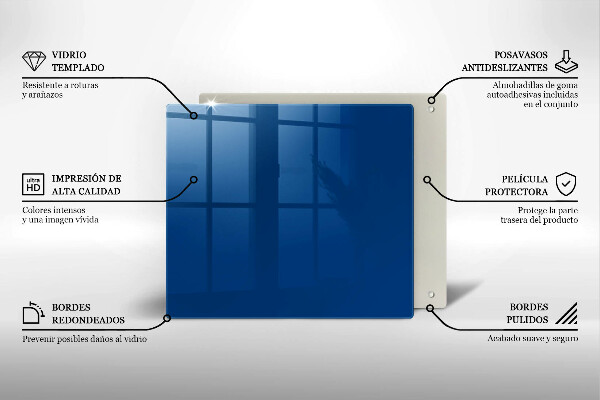 Chopping board Blue color