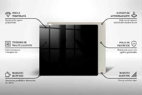 Chopping board Black colour