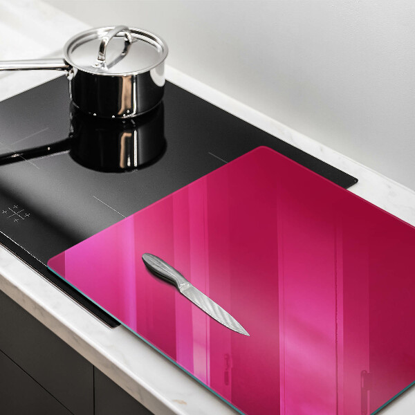Kitchen worktop protector Pink color