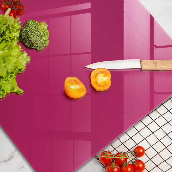 Kitchen worktop protector Pink color