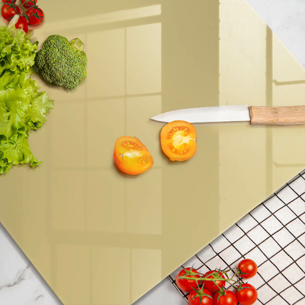 Kitchen worktop protector Yellow