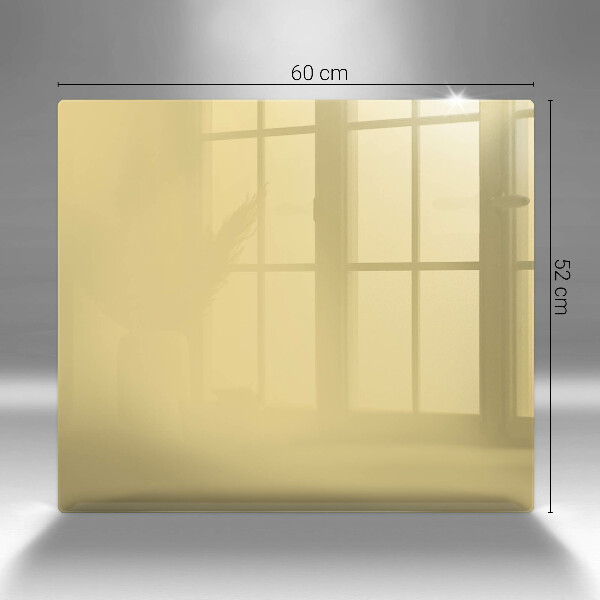 Kitchen worktop protector Yellow