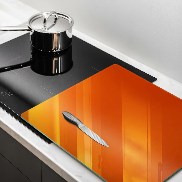 Kitchen worktop protector Orange color
