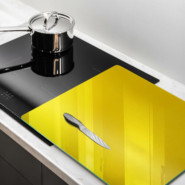Kitchen worktop protector Yellow