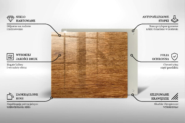 Kitchen worktop protector Wood texture board