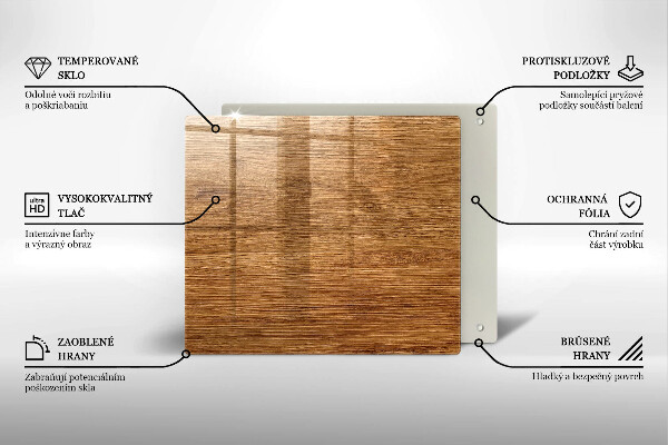 Kitchen worktop protector Wood texture board