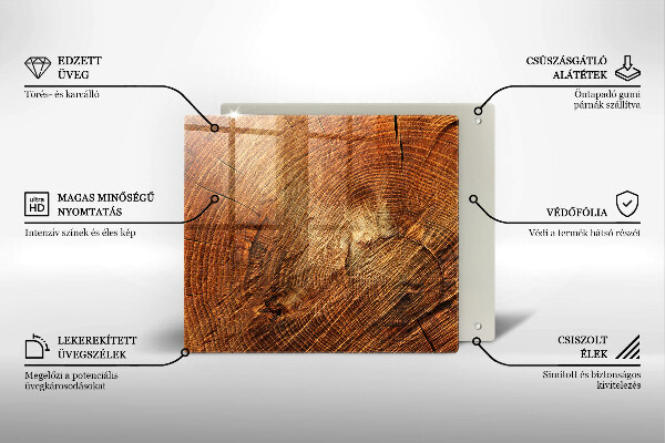 Kitchen worktop protector Wood grain