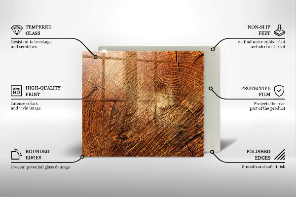 Kitchen worktop protector Wood grain