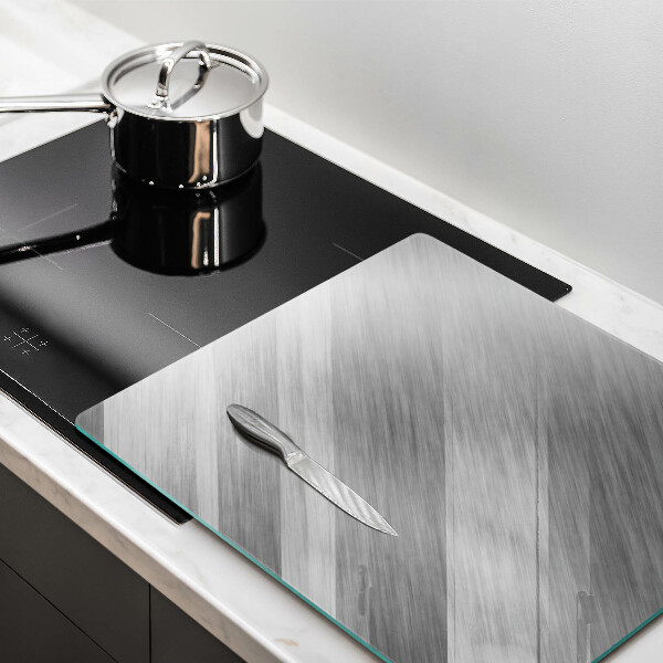 Kitchen worktop protector Metal texture background