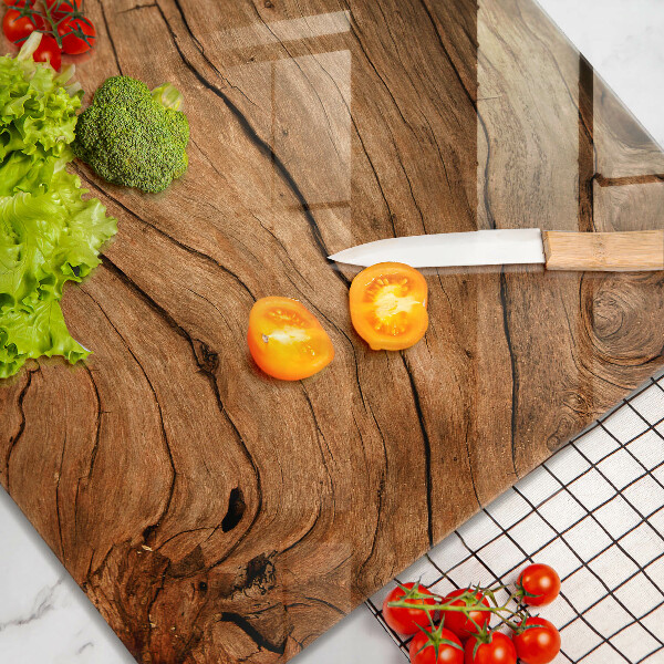 Chopping board glass Wood board texture