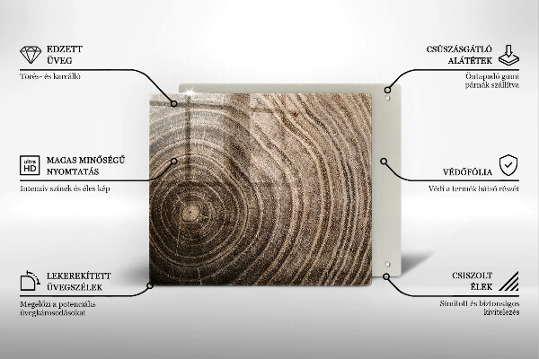 Kitchen worktop protector Wood grain