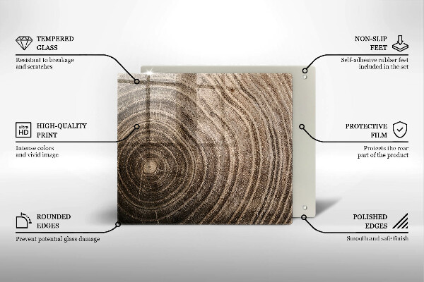 Kitchen worktop protector Wood grain