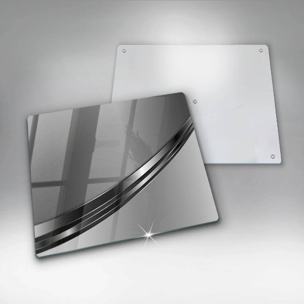 Glass worktop saver Metal abstraction