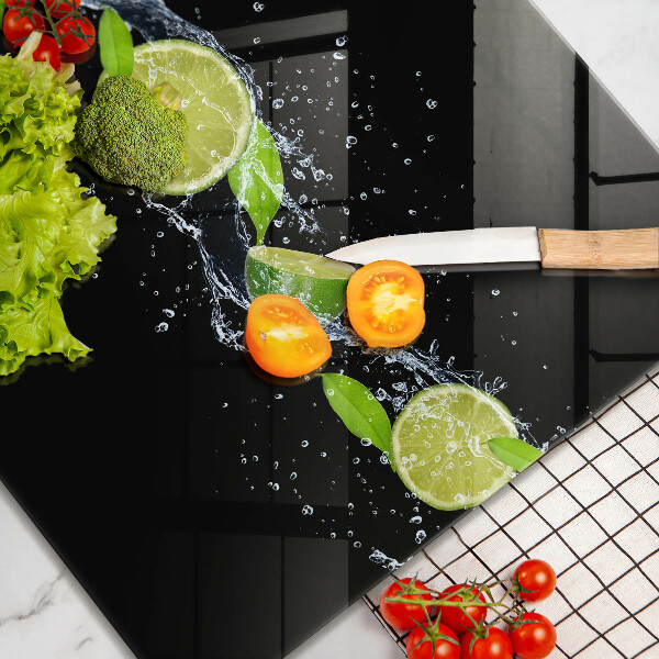 Kitchen worktop protector Lime mint water