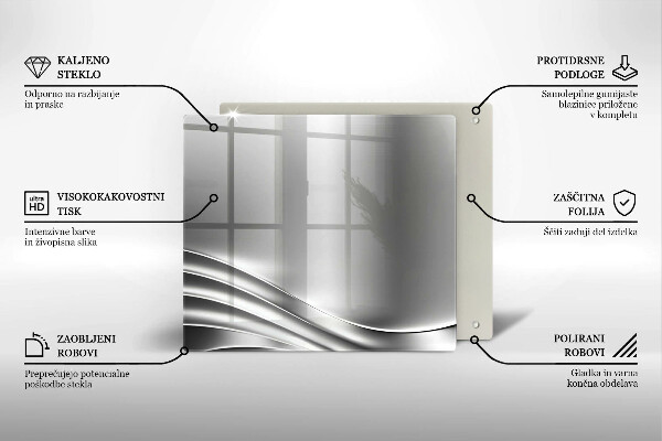 Kitchen worktop protector Metal structure