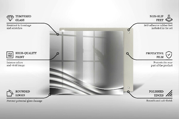 Kitchen worktop protector Metal structure