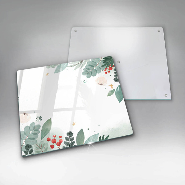 Kitchen worktop protector Watercolors leaves