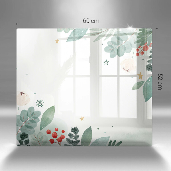 Kitchen worktop protector Watercolors leaves