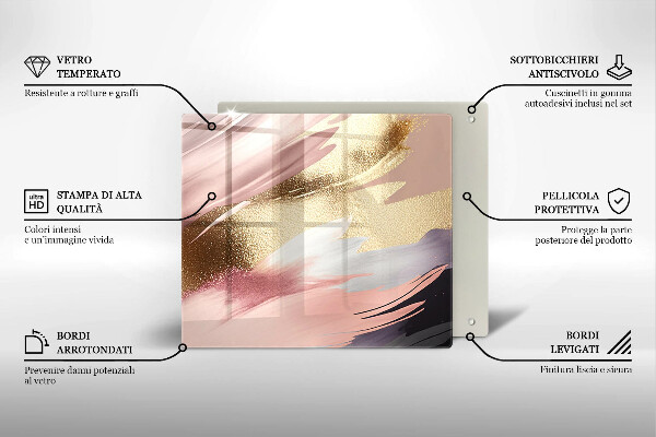 Chopping board Pastel spots