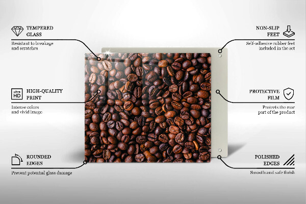 Chopping board Coffee beans