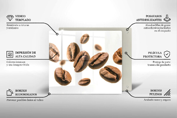 Chopping board Coffee beans